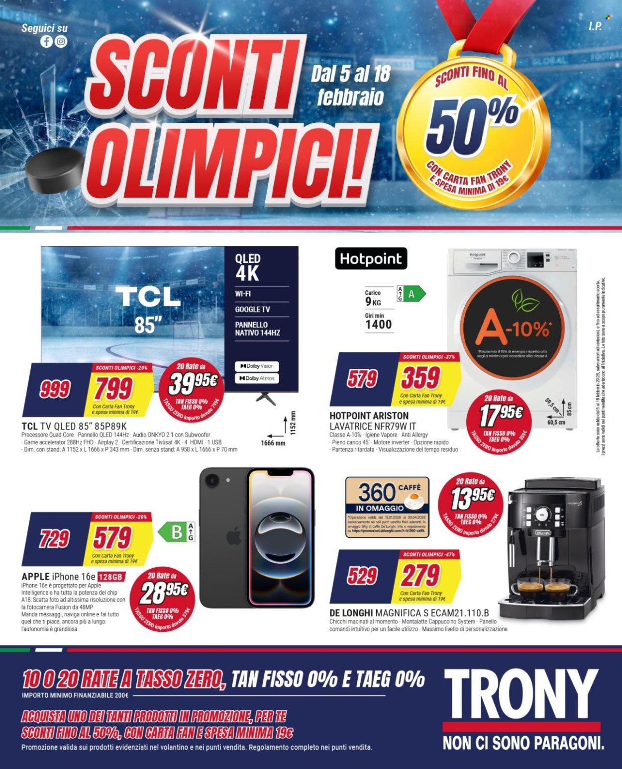 Volantino Trony - 5/2/2026 - 28/2/2026. Pagina 1