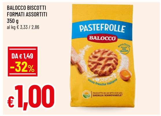 BALOCCO BISCOTTI FORMATI ASSORTITI