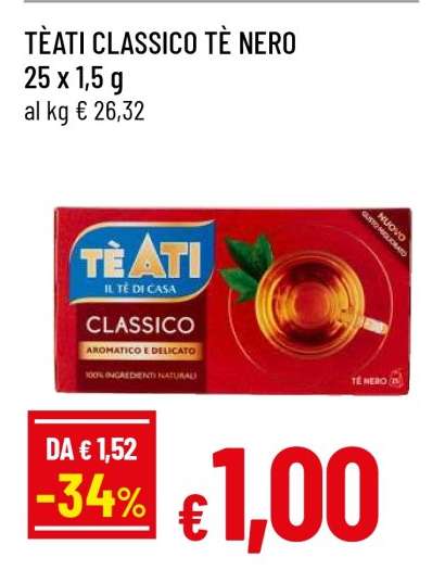 TÈATI CLASSICO TÈ NERO