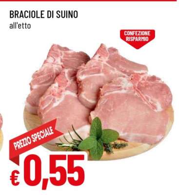 Braciole di suino