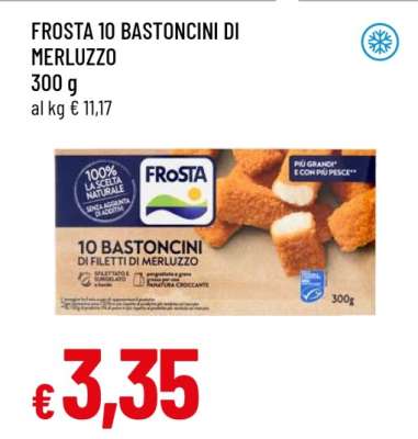 FROSTA 10 Bastoncini di Merluzzo