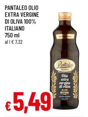 PANTALEO OLIO EXTRA VERGINE DI OLIVA 100% ITALIANO