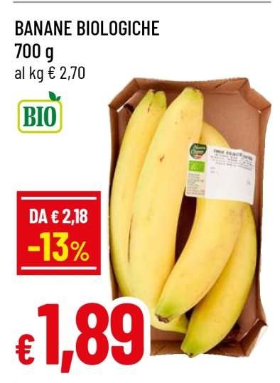 BANANE BIOLOGICHE