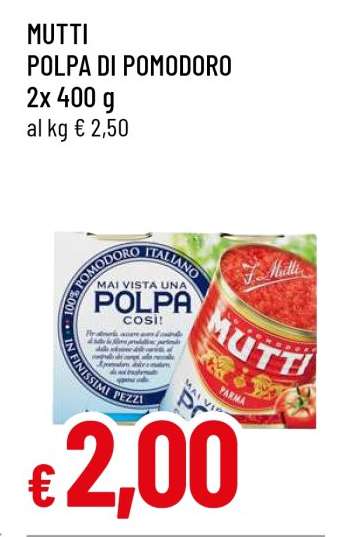Mutti Polpa di pomodoro