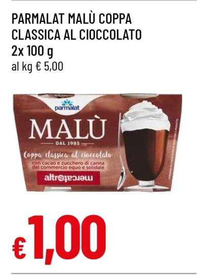 PARMALAT MALÙ COPPA CLASSICA AL CIOCCOLATO