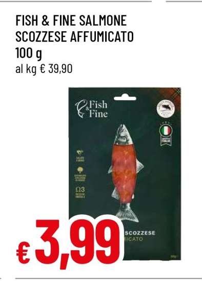 FISH & FINE SALMONE SCOZZESE AFFUMICATO