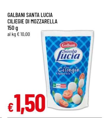 GALBANI SANTA LUCIA CILIEGIE DI MOZZARELLA