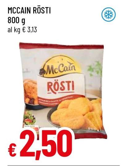 MCCAIN RÖSTI