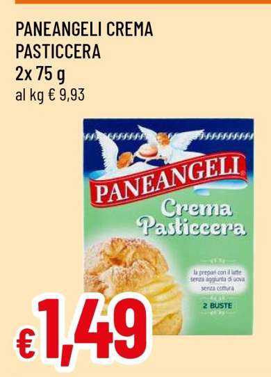 Paneangeli Crema Pasticcera
