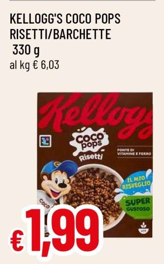 Kellogg's Coco Pops Risetti/Barchette