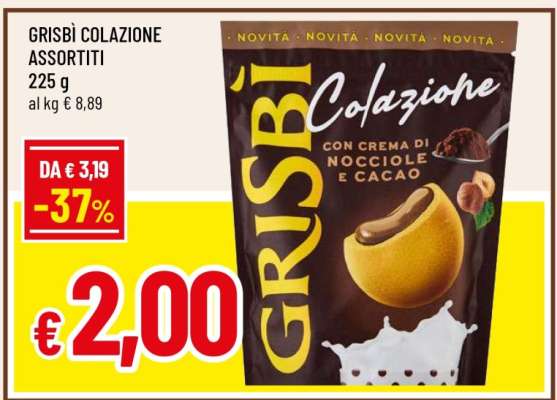 GRISBÌ COLAZIONE ASSORTITI