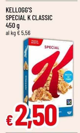 KELLOGG'S SPECIAL K CLASSIC