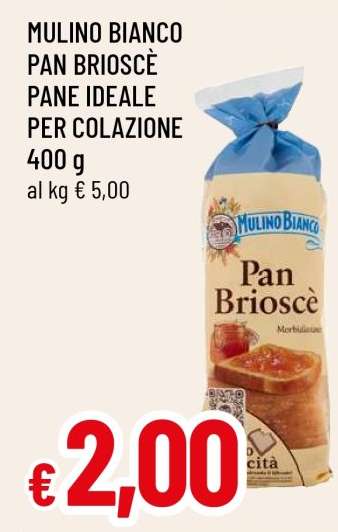 MULINO BIANCO Pan Brioscè