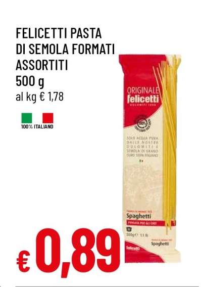 Felicetti Pasta di Semola Formati Assortiti