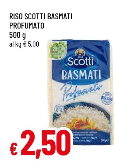 RISO SCOTTI BASMATI PROFUMATO