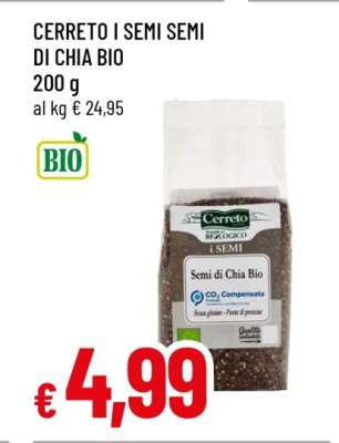 CERRETO I SEMI SEMI DI CHIA BIO