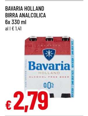 BAVARIA HOLLAND BIRRA ANALCOLICA
