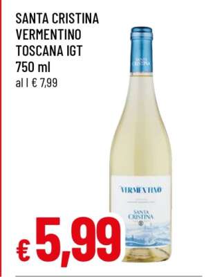 SANTA CRISTINA VERMENTINO TOSCANA IGT