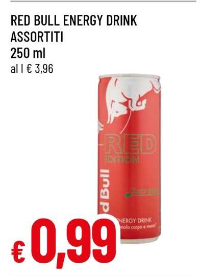 RED BULL ENERGY DRINK ASSORTITI