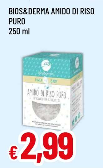 BIOS&DERMA AMIDO DI RISO PURO
