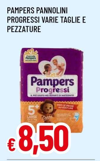 Pampers Pannolini Progressi
