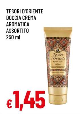 TESORI D'ORIENTE DOCCIA CREMA AROMATICA ASSORTITO