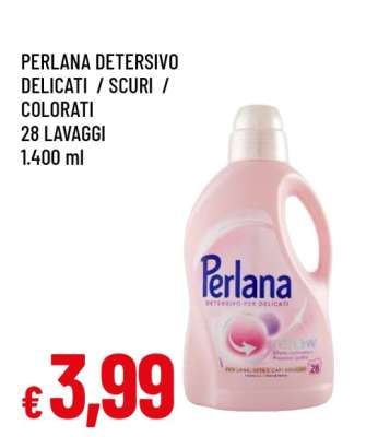Perlana Detersivo Delicati / Scuri / Colorati