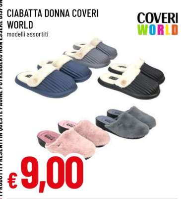 CIABATTA DONNA COVERI WORLD
