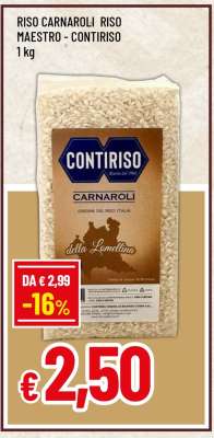 RISO CARNAROLI RISO MAESTRO - CONTIRISO