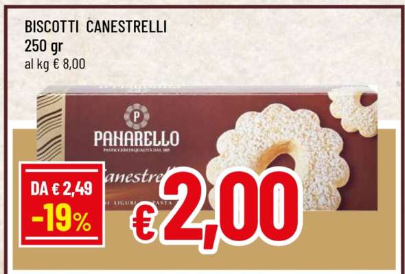 Biscotti Canestrelli