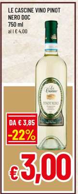 LE CASCINE VINO PINOT NERO DOC