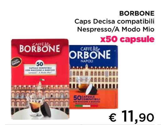 BORBONE Caps Decisa