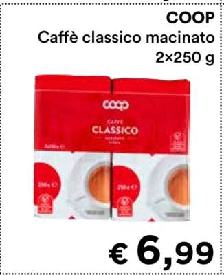 COOP Caffè Classico Macinato