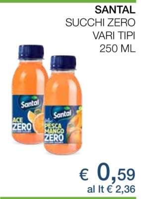 Santal Succhi Zero