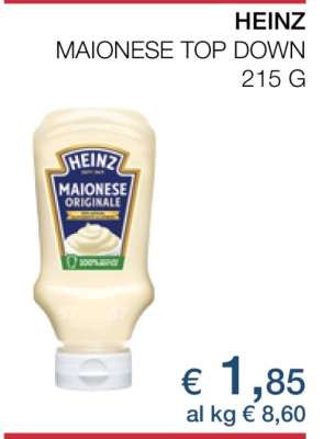 HEINZ Maionese Top Down