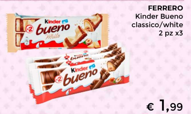 FERRERO Kinder Bueno classico/white