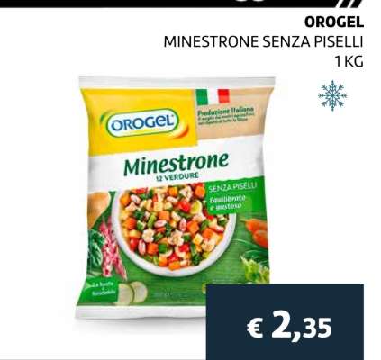 OROGEL MINESTRONE SENZA PISELLI