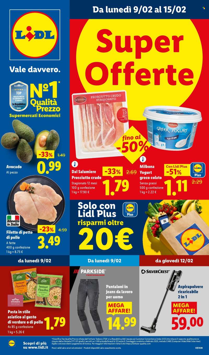 Volantino Lidl - 9/2/2026 - 15/2/2026.