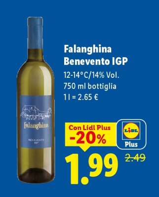 Falanghina Benevento IGP