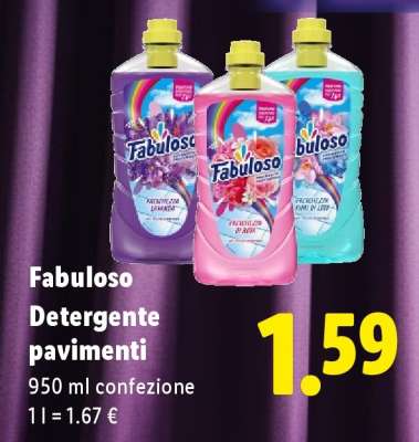 Fabuloso Detergente Pavimenti