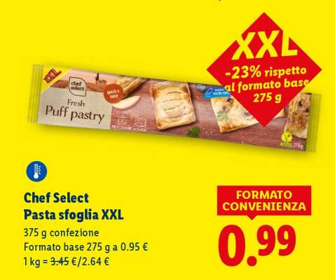 Chef Select Pasta sfoglia XXL
