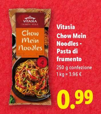 Vitasia Chow Mein Noodles - Pasta di frumento