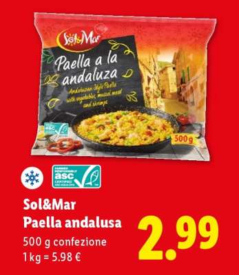 Sol&Mar Paella andalusa