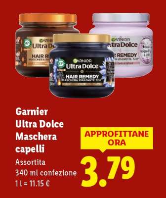 Garnier Ultra Dolce Maschera capelli