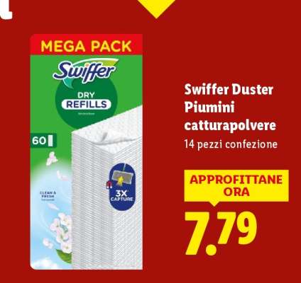 Swiffer Duster Piumini catturapolvere