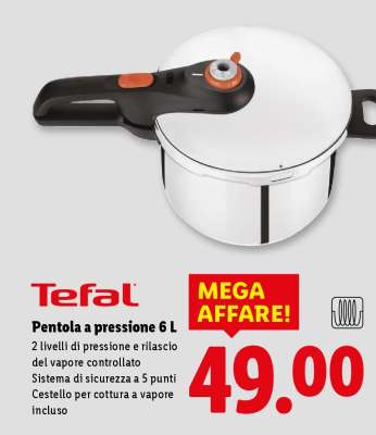 Pentola a pressione 6 L