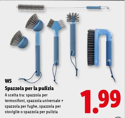 W5 Spazzola per la pulizia