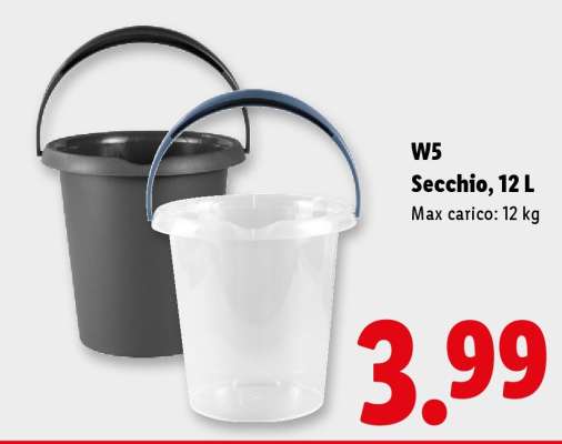 W5 Secchio, 12 L