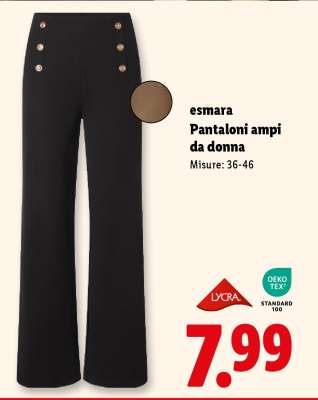 esmara Pantaloni ampi da donna