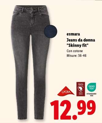 esmara Jeans da donna "Skinny Fit"